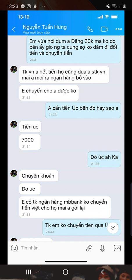 Tuấn Hưng bị kẻ gian giả mạo lừa đảo 40 triệu mua quà cho vợ-2