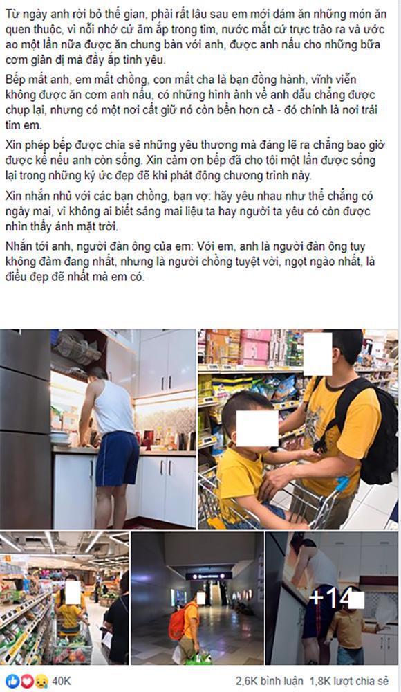 Từ nay, em vĩnh viễn không được ăn cơm anh nấu - Câu chuyện xúc động dậy sóng mạng xã hội hôm nay-2