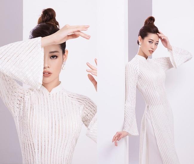 Bản tin Hoa hậu Hoàn vũ 19/3: Khánh Vân khẳng định đẳng cấp Miss Áo dài khó ai soán nổi-1