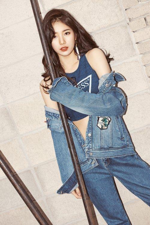 Suzy, Hani và dàn mỹ nhân Hàn diện váy áo denim khoe dáng gợi cảm-4