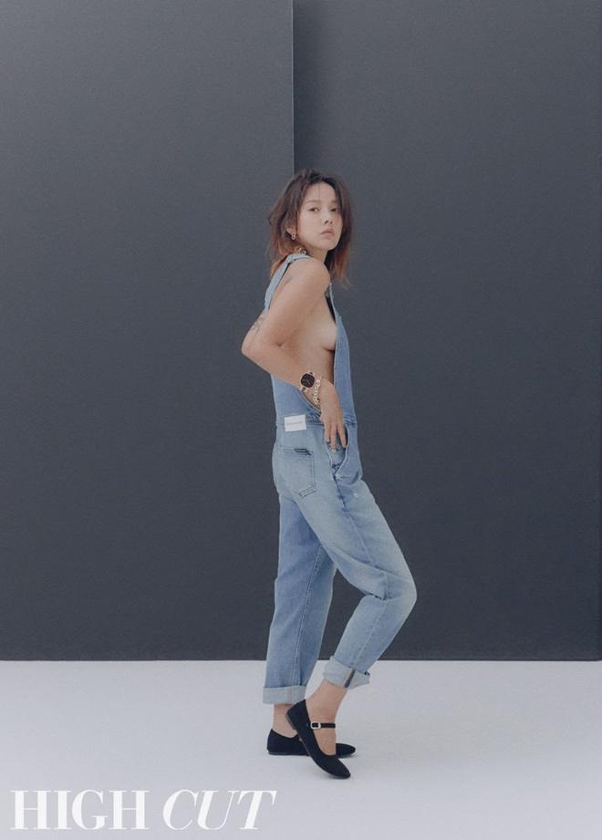 Suzy, Hani và dàn mỹ nhân Hàn diện váy áo denim khoe dáng gợi cảm-6