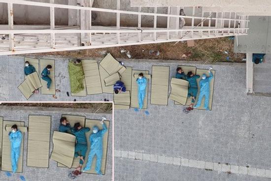 Cảnh 'màn trời chiếu đất' của những người làm công tác phòng dịch Covid-19 làm MXH dậy sóng