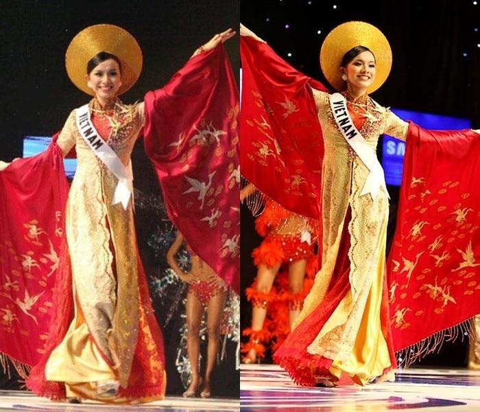 8 lần áo dài trắng tay ở Miss Universe, tiếc nhất là Trương Thị May, Khánh Vân được kỳ vọng!-5