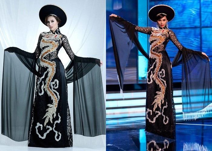 8 lần áo dài trắng tay ở Miss Universe, tiếc nhất là Trương Thị May, Khánh Vân được kỳ vọng!-6