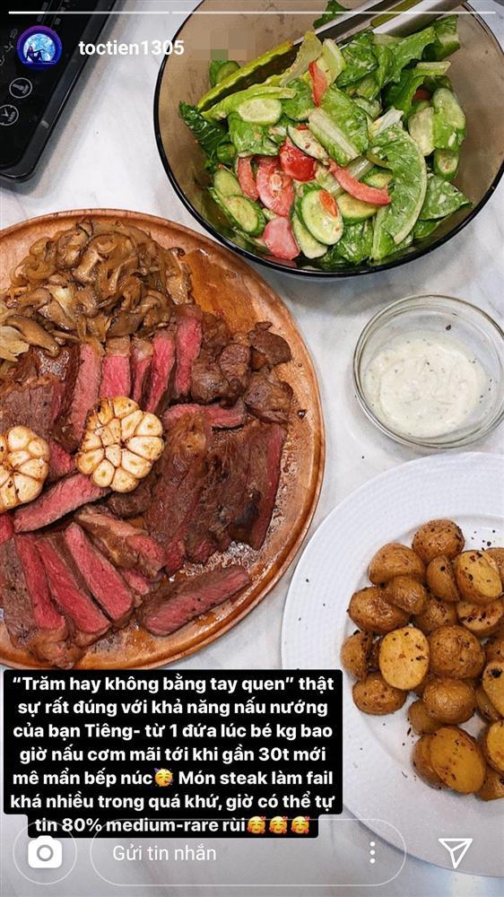 Nhìn Tóc Tiên nấu ăn ngon nức mũi, ai cũng muốn được cô ấy trổ tài chiêu đãi một lần-1