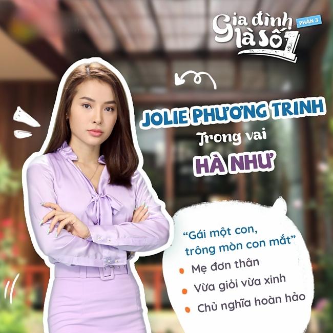 Phương Trinh Jolie làm single mom, yêu trai trẻ Quốc Anh trong Gia Đình Là Số 1 Phần 3-2