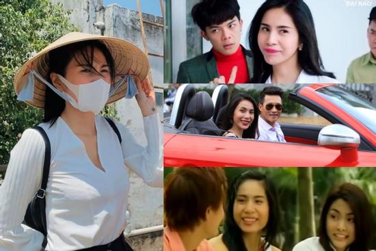 Hình ảnh đối lập của Thủy Tiên trên phim và khi đi giúp nông dân miền Tây