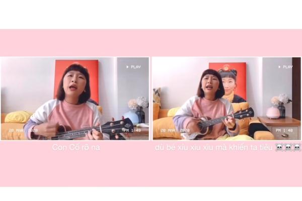 Trang Hý biến ca khúc ngày xuân thành phiên bản mới cổ vũ tinh thần chống dịch Covid-19-3