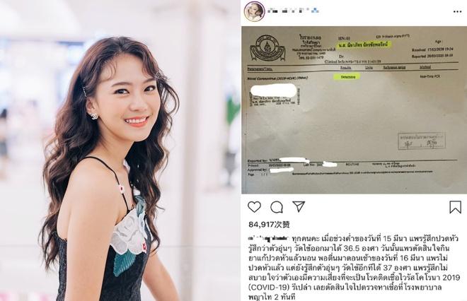 Mỹ nhân Thái Lan xin lỗi sau khi mắc bệnh-1