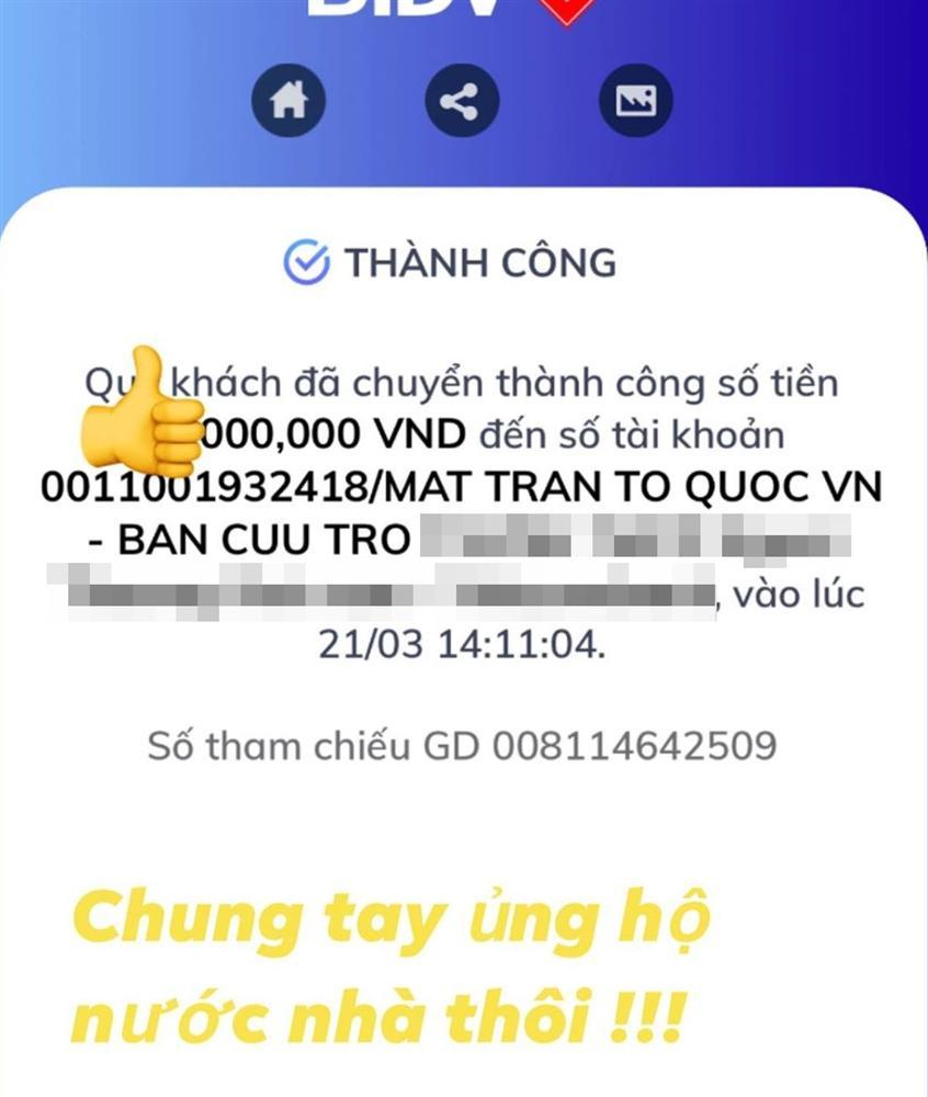 Sau phát ngôn vạ miệng, thiếu gia Phan Thành ủng hộ quỹ chống Covid-19 nhưng che số để tránh đàm tiếu-1