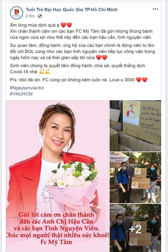 Chẳng nói chẳng rằng, Mỹ Tâm âm thầm trao hàng ngàn vật phẩm phòng chống Covid-19-4