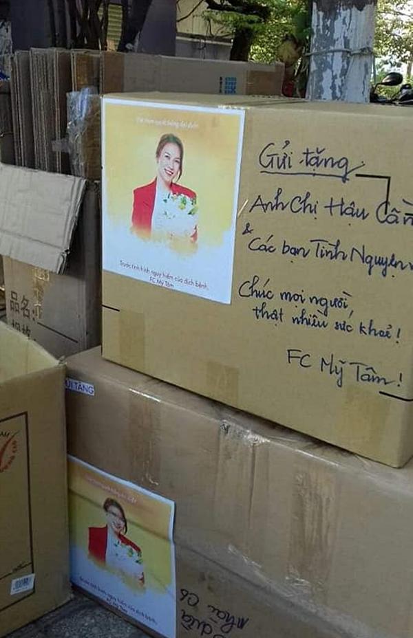 Không gõ trống khua chiêng, FC Mỹ Tâm âm thầm gửi bánh tặng đội hậu cần hỗ trợ cách ly mùa dịch Covid-19-2