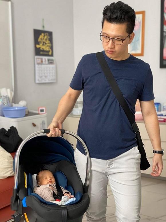 Con gái chào đời chưa tròn 1 tháng, em rể Trấn Thành đã lên mạng than chuyện bỉm sữa-5