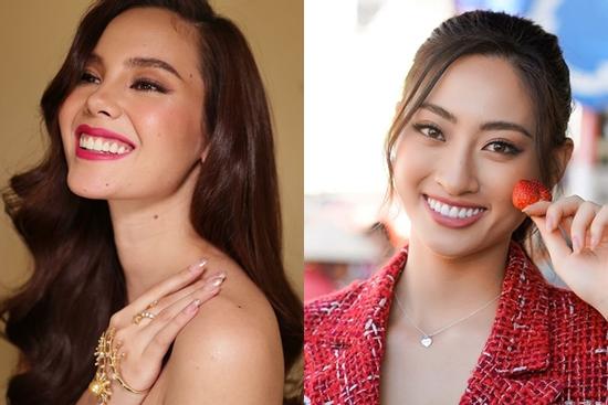 Cùng mang khuyết điểm trên gương mặt: Lương Thùy Linh nhanh chóng sửa, Catriona Gray quyết giữ nguyên