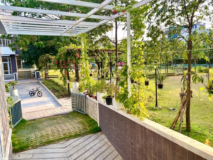 Trịnh Kim Chi trồng cây ăn trái trong biệt thự 200 m2-12