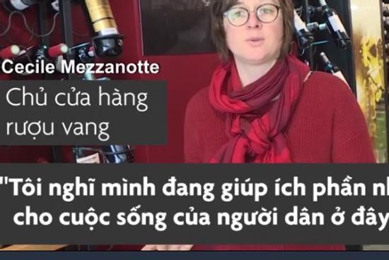 Nhiều cửa hàng đóng cửa, bánh mì và rượu vang vẫn hút khách ở Pháp