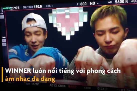 WINNER hé lộ vũ đạo ngón tay