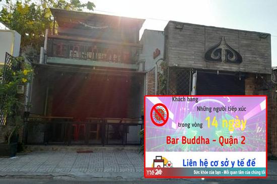 Quán bar Buddha ở TP.HCM thành 'ổ dịch' khi phát hiện thêm 4 người nữa nghi nhiễm Covid-19