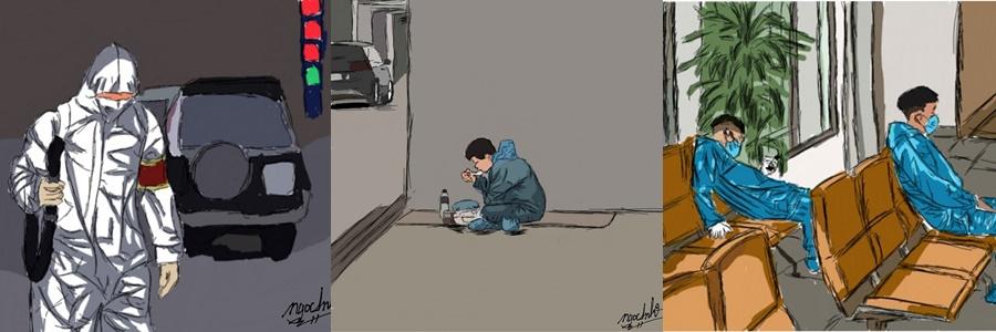 Bữa ăn muộn ngoài hành lang của các chiến sĩ tại khu cách ly ĐH Quốc gia TP.HCM dậy sóng MXH-10