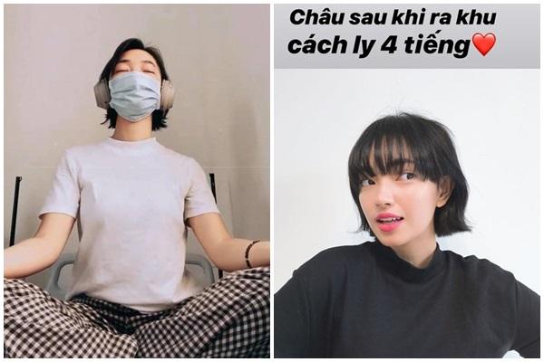 Việc đầu tiên sao Việt làm khi rời khu cách ly: Vũ Khắc Tiệp nhuộm bạch kim - Châu Bùi nối tóc - Lynk Lee cắt mái mưa-1