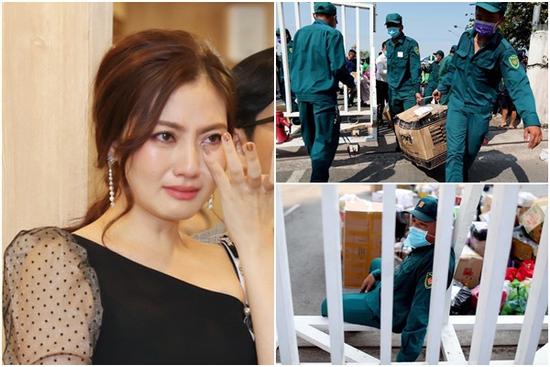 Nếu không phải vì có con nhỏ, Ngọc Lan đã tình nguyện xin vào khu cách ly giúp đồng bào chống dịch Covid-19