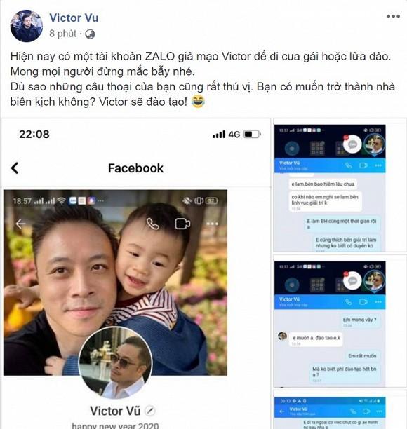 Bị kẻ xấu giả mạo tài khoản để cua gái, Victor Vũ có cách xử lý cực hài-4