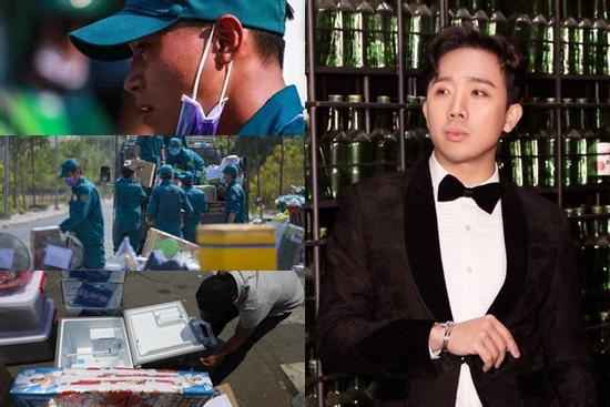 Trấn Thành xót xa khi chứng kiến những 'chiến sĩ thầm lặng' nai lưng chuyển đồ tiếp tế cách ly