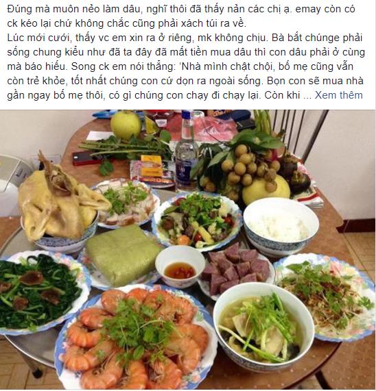 Vừa đẻ mổ xong mẹ chồng đã hành làm 3 mâm cỗ, con dâu không dám cãi nhưng phản ứng của người chồng mới làm chị em nể...-1