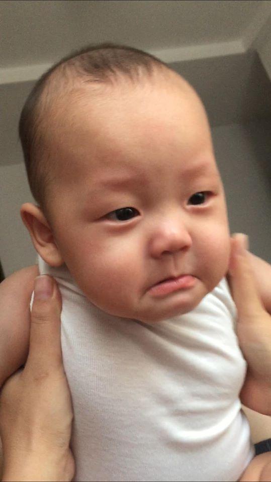 Ly Kute lần đầu công bố ảnh hiếm thuở mới lọt lòng của con trai Khoai Tây-5