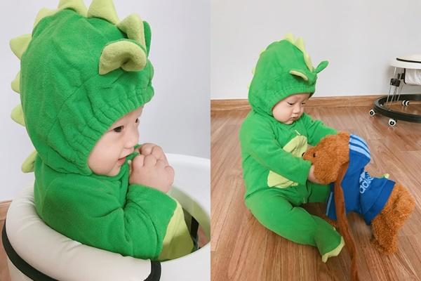 Ly Kute lần đầu công bố ảnh hiếm thuở mới lọt lòng của con trai Khoai Tây-15