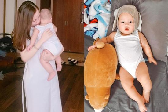 Ly Kute lần đầu công bố 'ảnh hiếm' thuở mới lọt lòng của con trai Khoai Tây