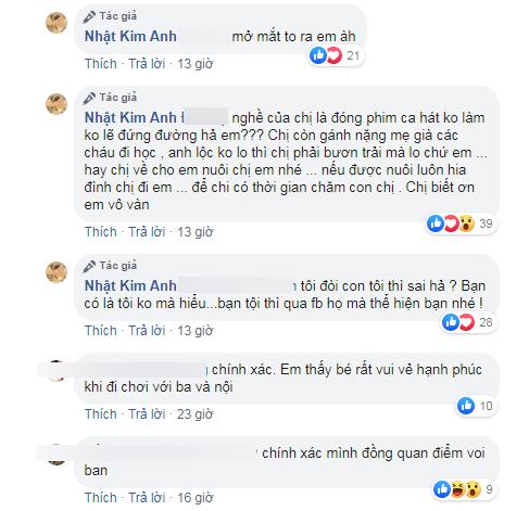 Bị chỉ trích vô trách nhiệm với con trai còn nói xấu nhà chồng, Nhật Kim Anh đuổi anti-fan: Lượn đi-4