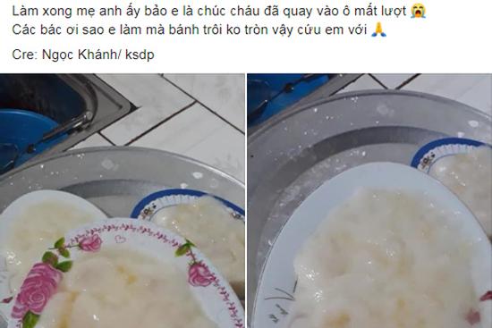 Sang nhà người yêu trổ tài làm bánh trôi, cô gái bị mẹ người yêu than 'cháu đã quay vào ô mất lượt'