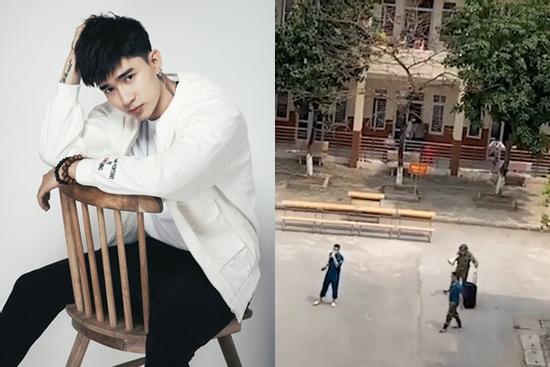 Covid-19: Chiến sĩ khu cách ly hát 'hit' của Chi Dân gây sốt trên mạng