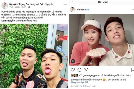 Sau bóng gió chuyện hẹn hò với người yêu cũ Quang Hải, Trọng Đại tình tứ cùng gái xinh