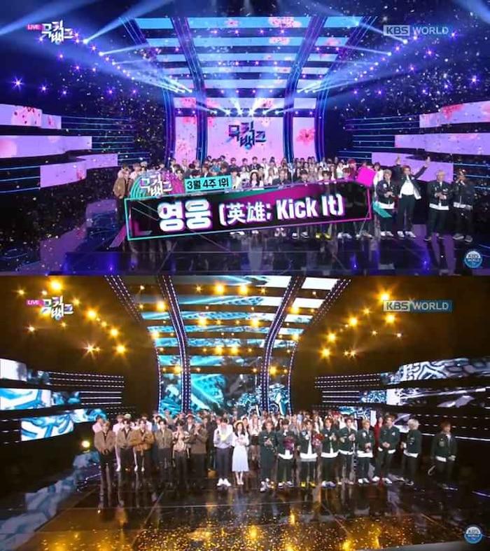 Triệt tiêu ON của BTS, NCT 127 xuất sắc giành cúp chiến thắng đầu tiên cho Kick It trên Music Bank-1