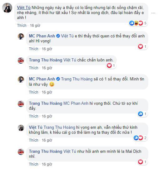 Sau phát ngôn cảm ơn COVID-19, MC Phan Anh nhanh chóng xóa hết bình luận ném đá-4