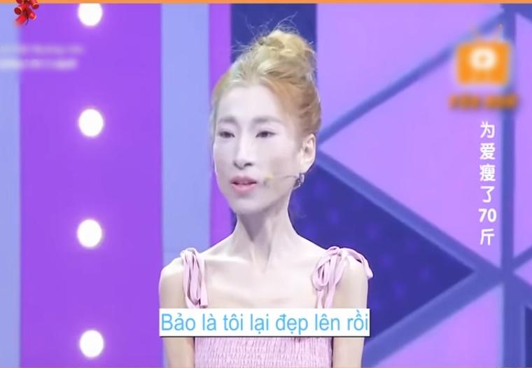 Giảm 32 kg chỉ còn da bọc xương để tỏ tình bạn trai quen qua mạng, cô gái nhận kết đắng-1