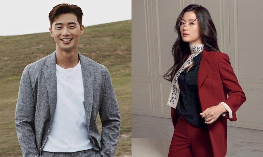 Park Seo Joon và Jeon Ji Hyun thảo luận đóng cặp trong phim mới của đài tvN “Jiri Mountain