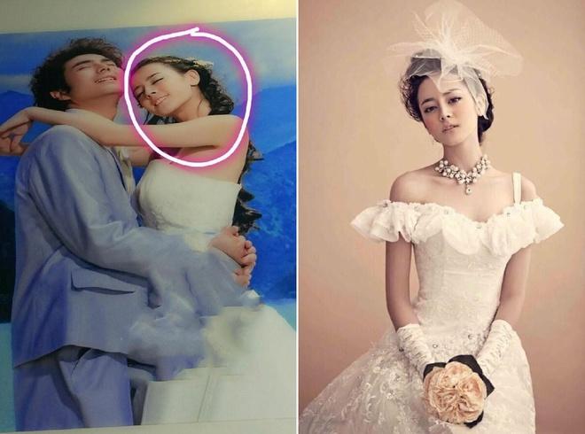 Địch Lệ Nhiệt Ba làm mẫu ảnh cưới thời đại học-1