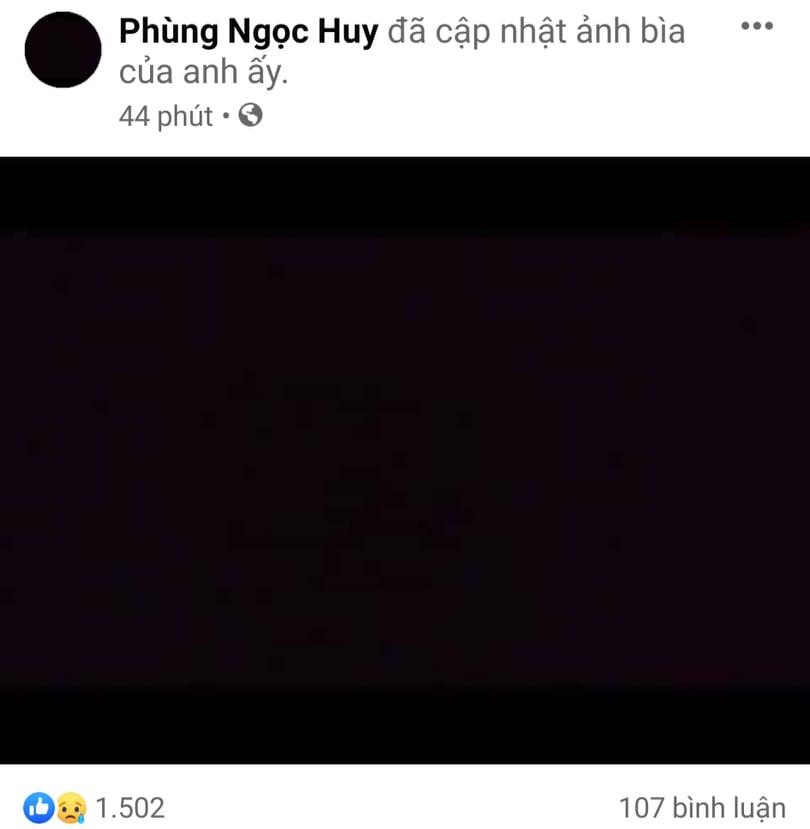 Phùng Ngọc Huy phủ màu đen lên mạng xã hội khi hay tin Mai Phương qua đời-2