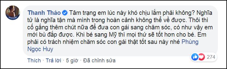 Thanh Thảo bị chỉ trích vô duyên khi khuyên tình cũ Mai Phương đưa con gái sang Mỹ chăm sóc-3
