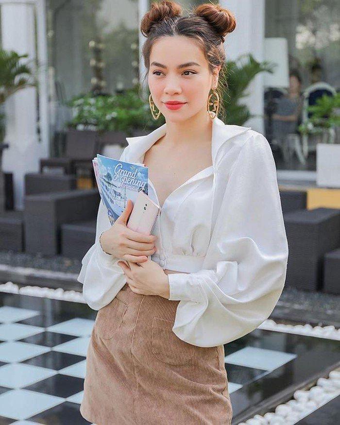 Nhận không ra Hà Hồ với style gái quê tóc thắt bím, thoắt một cái đã thành đại mỹ nhân-8