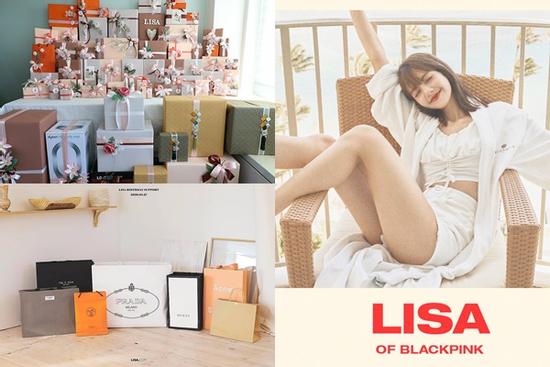 Lisa được fan tặng sinh nhật quà hàng hiệu