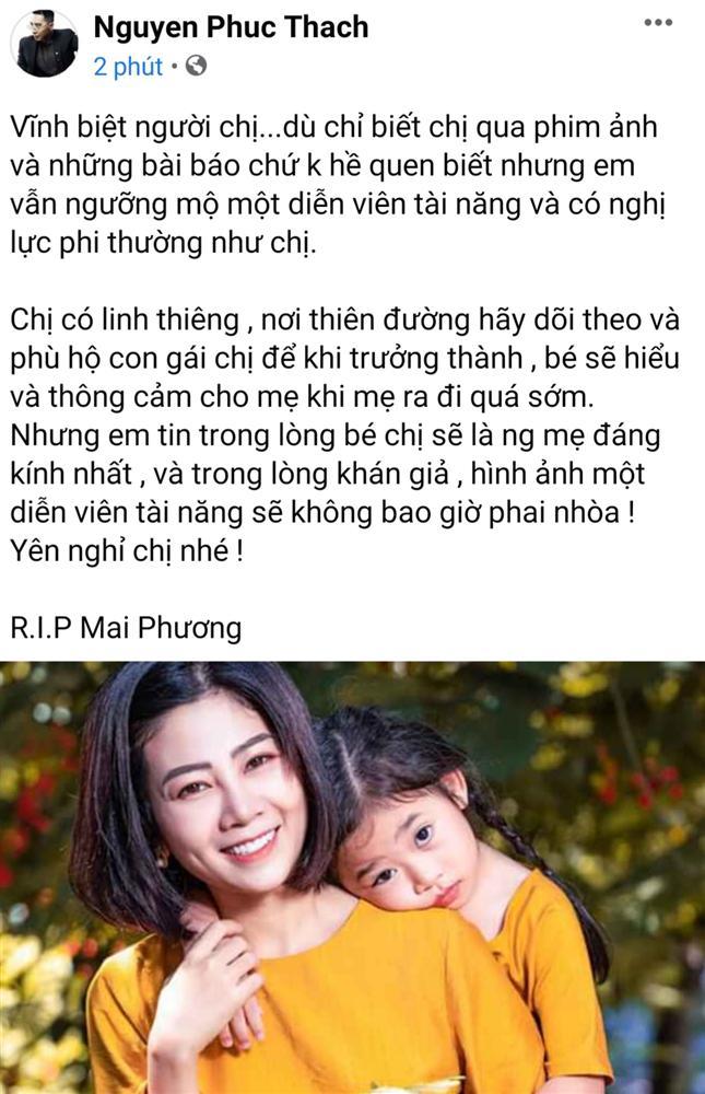 Thương xót Mai Phương, nghệ sĩ Việt lại chạnh lòng khi nghĩ đến con gái người quá cố-8
