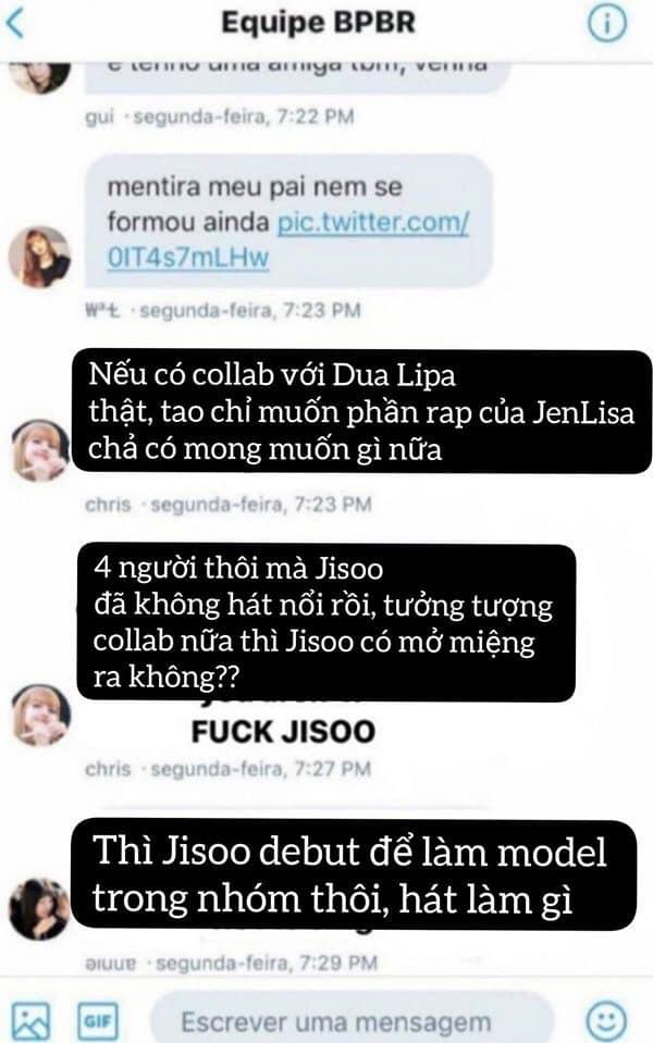 Đại chiến nội bộ fandom BlackPink: Fan only mắng chửi Jisoo bất tài, cười cợt chuyện trinh tiết của Jennie-4