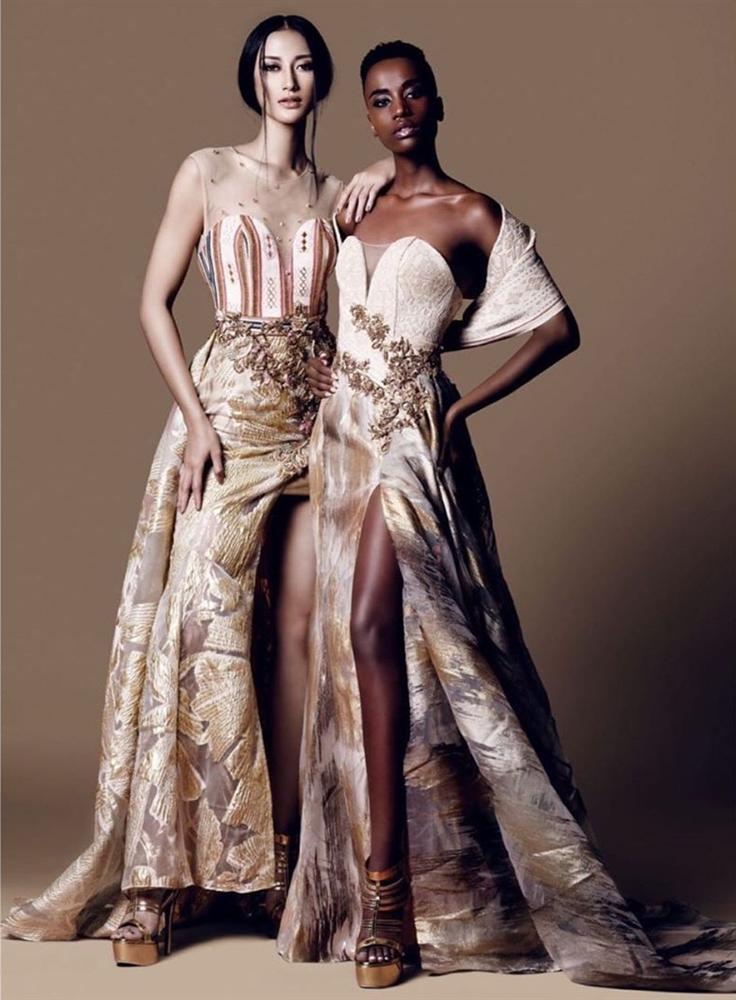 Bản tin Hoa hậu Hoàn vũ 29/3: Vẻ đẹp Khánh Vân có gì đặc biệt so với 2 đối thủ Châu Á?-3