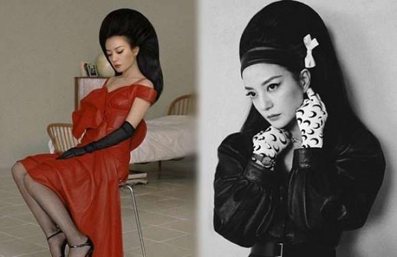 Hết Triệu Vy giờ đến lượt Phạm Băng Băng bới tóc tổ ong kinh điển-4