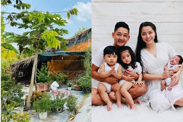 Thành Đạt tận dụng đất trống trồng rau, thành quả khiến Hải Băng và các con thích thú-10