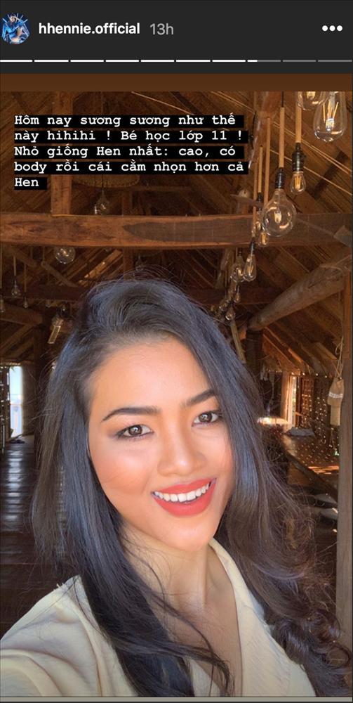 Về quê tránh dịch Covid-19, HHen Niê khoe cháu gái với nhan sắc cực phẩm-2